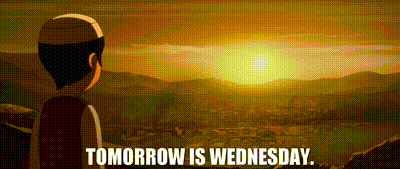 Jutro już środa